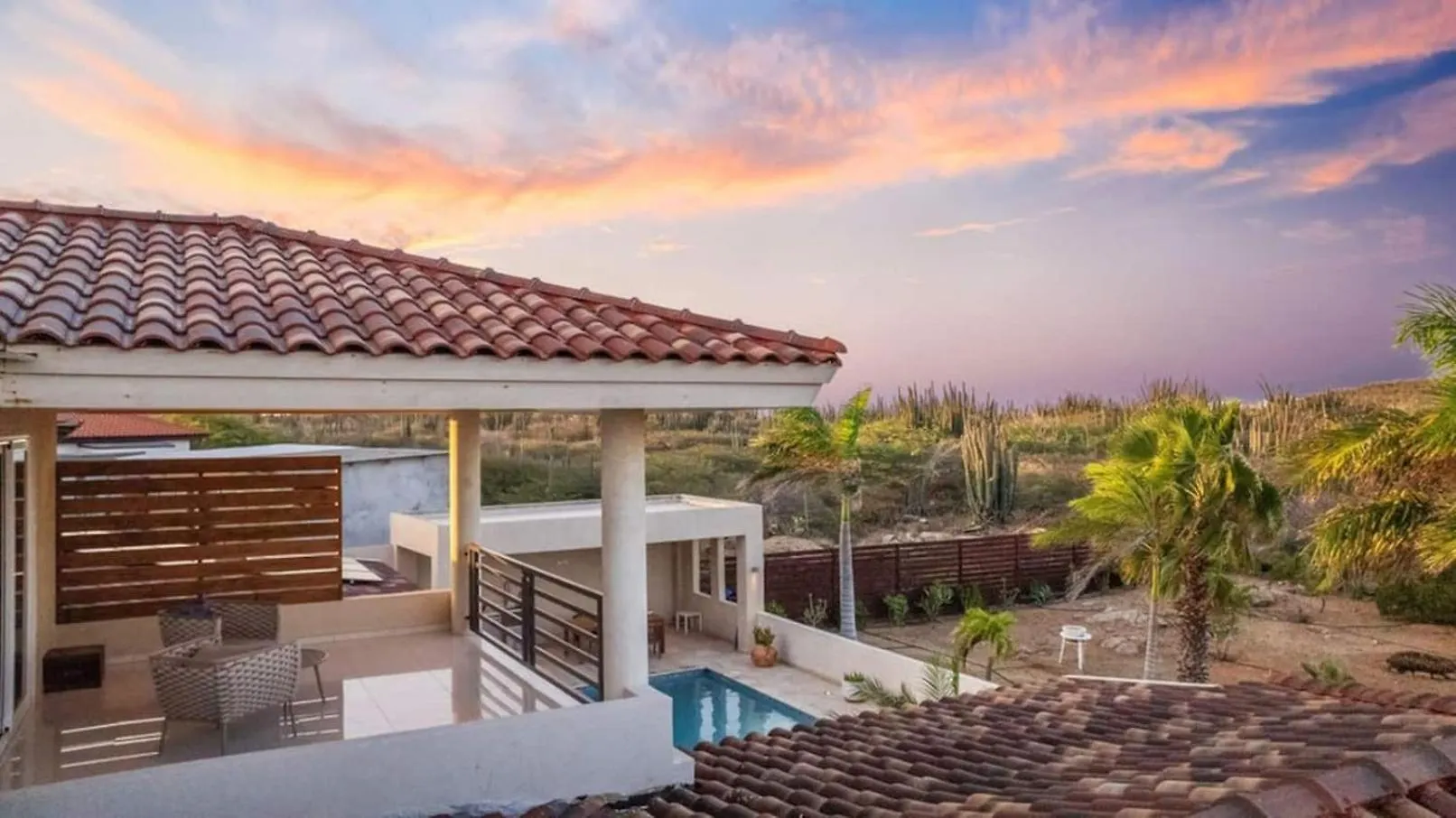 פאלם ביץ' Villa Sol Y Luna - Near Malmok Beach By Lucha ארובה