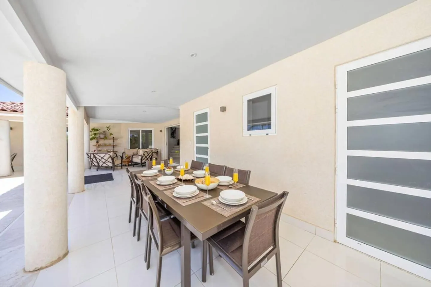 פאלם ביץ' Villa Sol Y Luna - Near Malmok Beach By Lucha ארובה